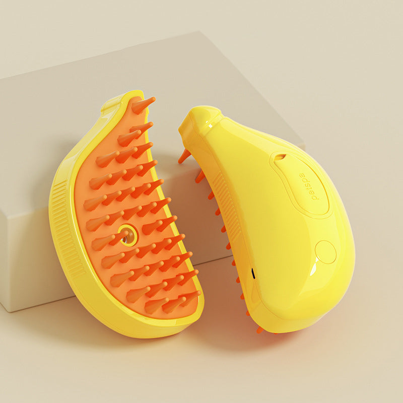 Escova a Vapor PurrZen™ 3-em-1 (Remove Pêlos & Massaja)